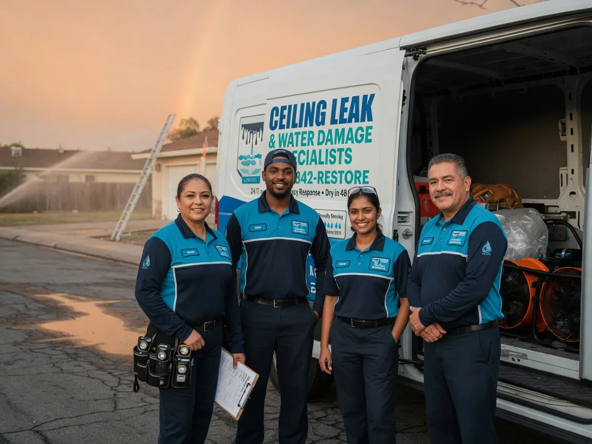 Ceiling Leak Cleanup company in Harristown, IL